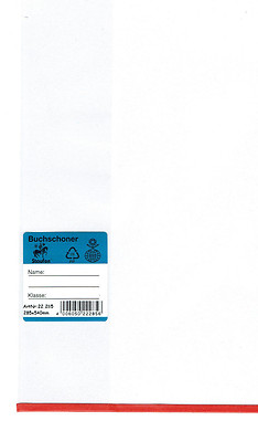 Gsrhzd Buchhüllen 10 Stück - Transparente Selbstklebende Folien Für A4 Bücher