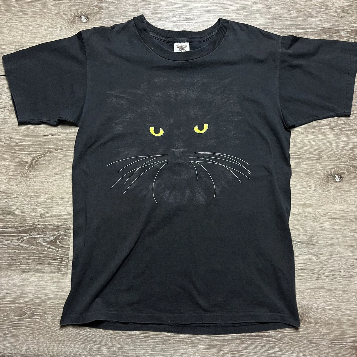90s ビンテージ TENNESSEE RIVER USA製 CAT 猫Tシャツ | contifarma.pe