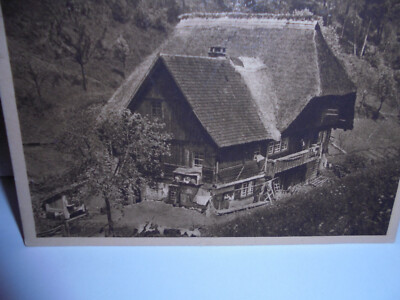 Künstler AK  Schwarzwald Bauernhaus -  Haus,Landschaft ge1.?. besr.10.Juni