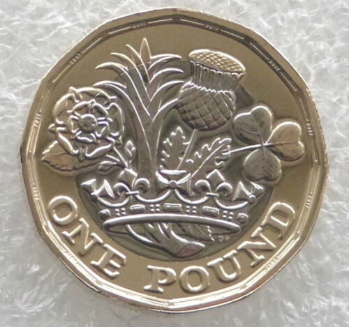 12 SIDED ONE POUND COIN 2017 ROYAL MINT BANK OF ENGLAND