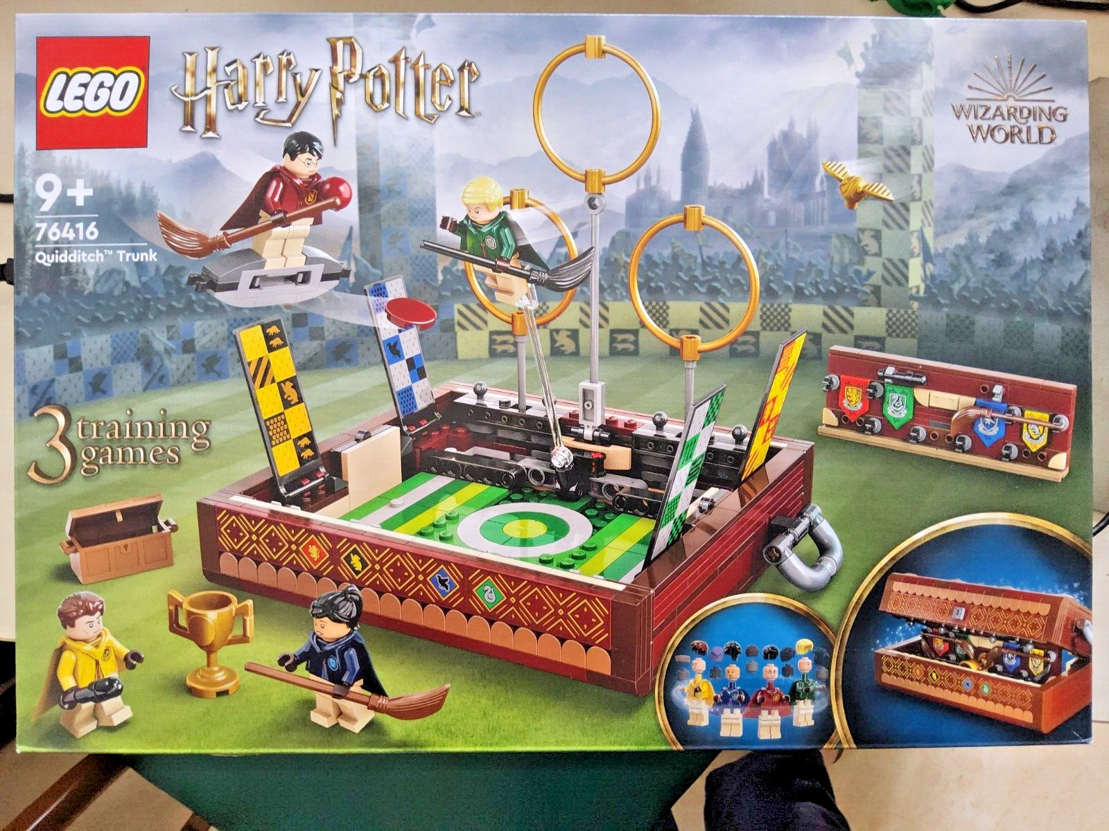 LEGO 76416 -LEGO HARRY POTTER- Baule del Quidditch - NUOVO- FUORI CATALOGO - Immagine 2
