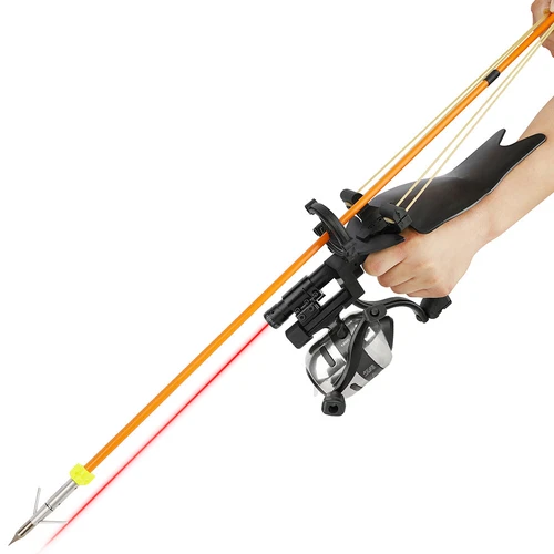 Bowfishing Hunting Catapult Fishing Bow Kit Sling Archery Arrow Shooting Outdoor - Picture 12 of 17