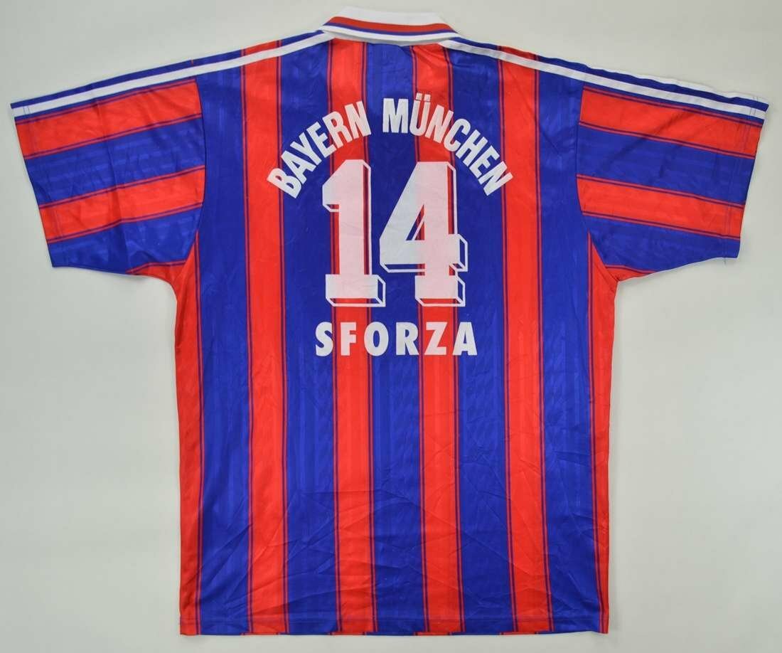 Maillot Joueur FC Bayern Munich Sforza - Match Worn 1996/1997 - Collector