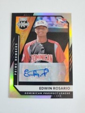 2021 Elite Extra Edition Prime Numbers A Signatures 43/62 Edwin Rosario Auto B6