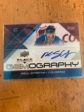 2008-09 Black Diamond Gemography #GPS Paul Stastny SP AUTOGRAPH