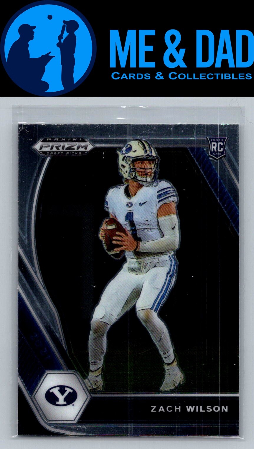 2021 Panini Prizm Draft Picks Collegiate #105 Zach Wilson