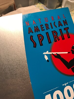 2015 Natural American Spirit Cigarettes Yellow Circle Background Print Ad 2015 Natural American Spirit Cigarettes Yellow Circle Background Print Ad