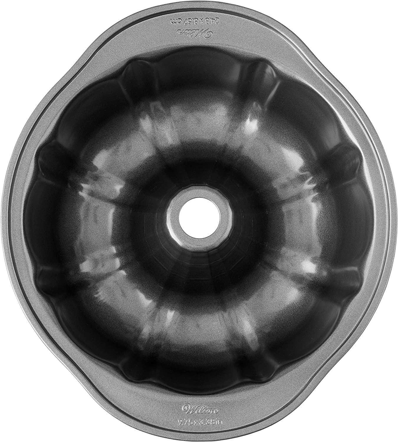 Perfect Results Premium Non-Stick 9.51-Inch Fluted Tube Pan, Steel Bundt Cake Pa