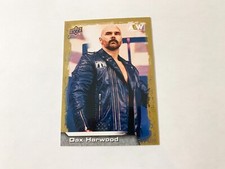 Dax Harwood Gold 2022 Upper Deck AEW Card # 42