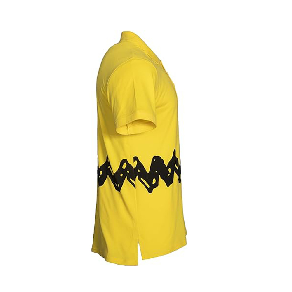 Adult Peanuts Charlie Brown Zig Zag Yellow Shirt Halloween Costume