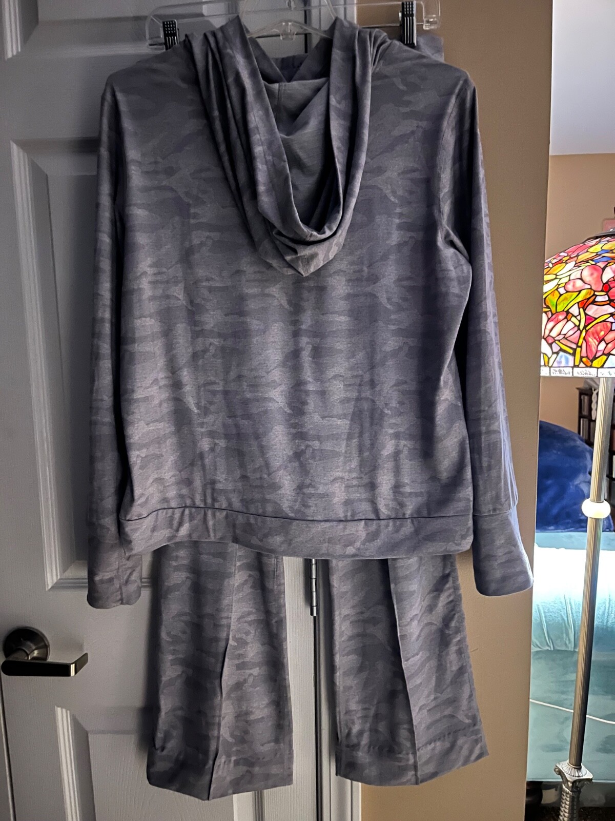 Nwot Members Mark Favorite Soft Pullover GRAY HOODIE PANTS Set Med