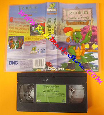 VHS film FRANKLIN E IL CAVALIERE VERDE il film 2000 animazione DNC (F130) no dvd