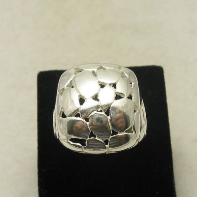 Stylish sterling silver ring 925 solid R000339 EMPRESS
