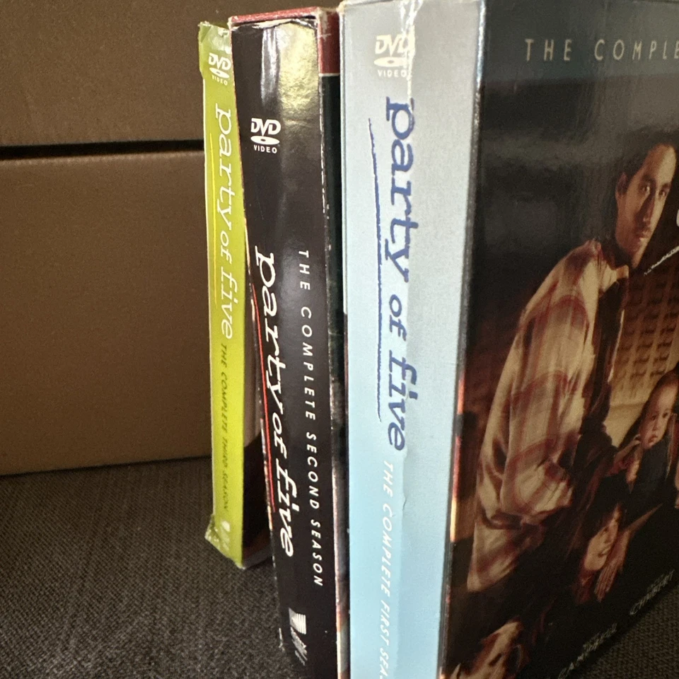 Party Of Five Seasons 1-3 Season 1,2,3 DVD Box Sets Very Good. Neve Campbell - Image 2 of 4