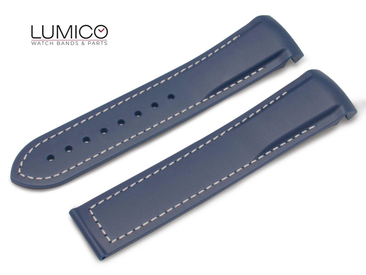 OMEGA Blue Rubber Wristwatch Bands for sale | eBay