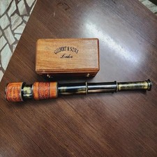 London Unique Gilbert Sons Functional Telescope, Brass, Made In the Royal Navy