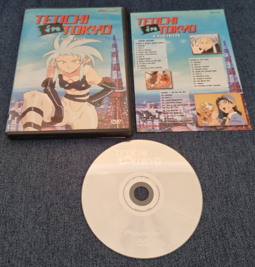 Region 1 DVD Tenchi in Tokyo A New Friend Anime