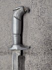 Vintage Mexican miniature Bowie knife  handmade eagle head handle 4¾ inch — photo 6