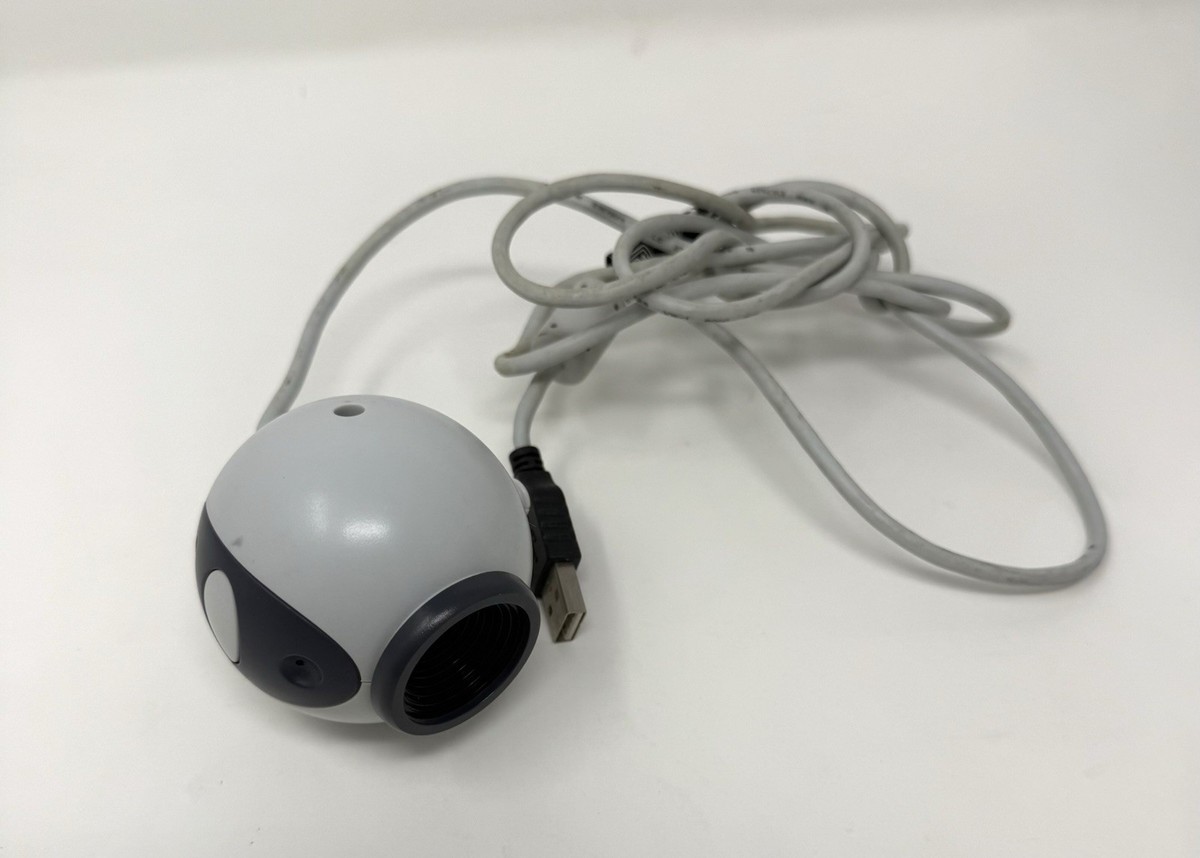UNTESTED Vintage Logitech Quickcam USB Webcam 2000s Computer