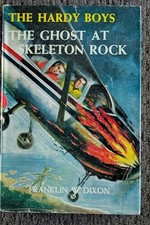 Hardy Boys #37 The Ghost at Skeleton Rock,  Franklin W. Dixon, w/Dust Jacket 