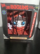 Boglins Dark Lord Crazy Clown 1st Edition GITD Puppet Toy Tri-Action Toys NRFB