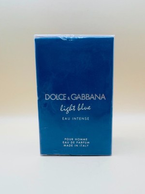 Dolce & Gabbana Light Blue Eau Intense Pour Homme Eau de Parfum  100ml *NEU*