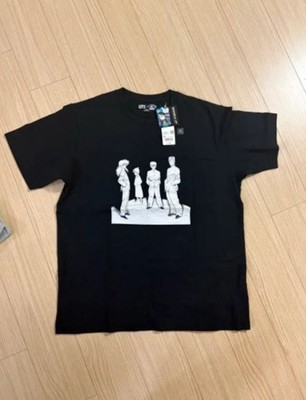 Uniqlo Yu Yu Hakusho UT Shueisha 100th Anniversary Black T-shirt Cotton Japan