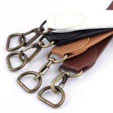 Practical Stitched Bag Handle Strap PU Leather Handbag Accessories for Women