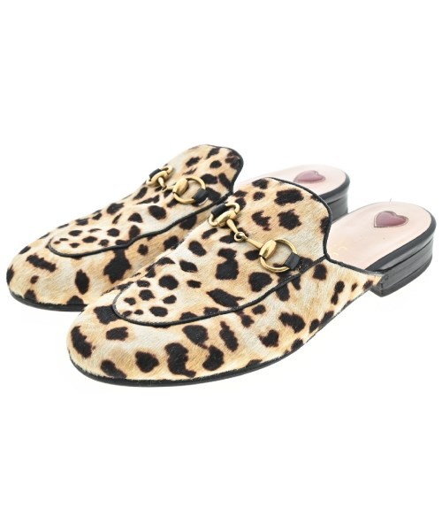 GUCCI Sandals BeigexBrown(Leopard Pattern) EU35 1… - image 1