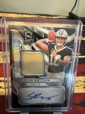 2024 Panini Spectra - Aspiring Patch Autographs Spencer Rattler #APA-SRR 37/99