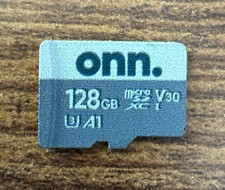 Onn 128GB MicroSDXC Memory Card U3 V30 A1 Micro SD Switch Tested & Authentic