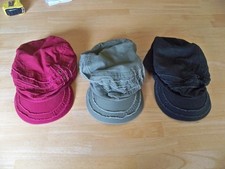3 DAVID and YOUNG Distressed Caps Hats -- MAR...