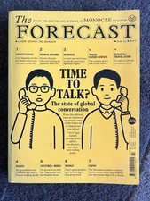Monocle Forecast Magazine Issue 5 2017 Immaculate Free Post UK 