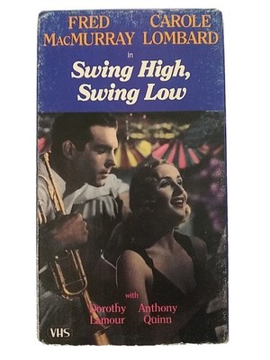 VHS Swing High, Swing Low FRED MacMURRAY CAROLE LOMBARD GOODTIMES MOVIE CLASSICS