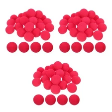 3 Count Clown Nose for Kids Red Adorable Decoration Cosplay Prop
