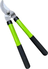 GARDEN GURU Bypass Loppers Tree Trimmer Clipper Compact 15 inch High Carbon