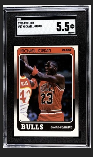 Jordan 1988 Fleer Jordan #17