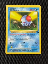 Tentacool Unlimited Common Fossil 56/62 NM