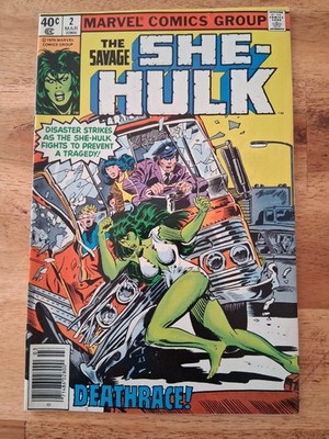 The Savage She-Hulk #2 Newsstand Variant (Marvel Comics March 1980)