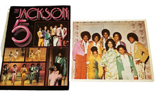 Jackson Family  Photo & 2 Souvenir Booklets~1975~OHIO~MICHAEL &JANET~VTG~VGUC