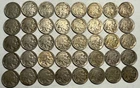 ROLL of 40 full date Indian Head BUFFALO NICKELS. Exact coins shown. #77