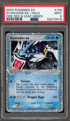 Pokemon Gyarados ex EX Fire Red & Leaf Green Holo Ultra Rare #109 PSA 9 Mint