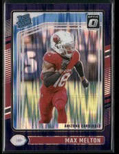 2024 Donruss Optic #277 Max Melton Purple Shock
