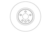 2X Bremsscheibe TRW Single DF6724S FüR Volvo XC60 1 SUV 156 AWD