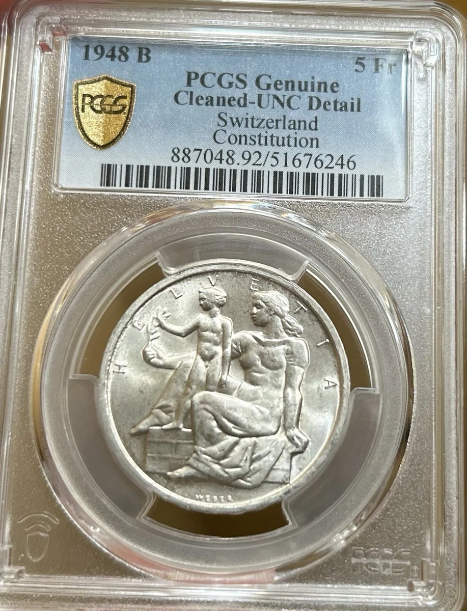 Silver 1948 Year Swiss Coins for sale | eBay