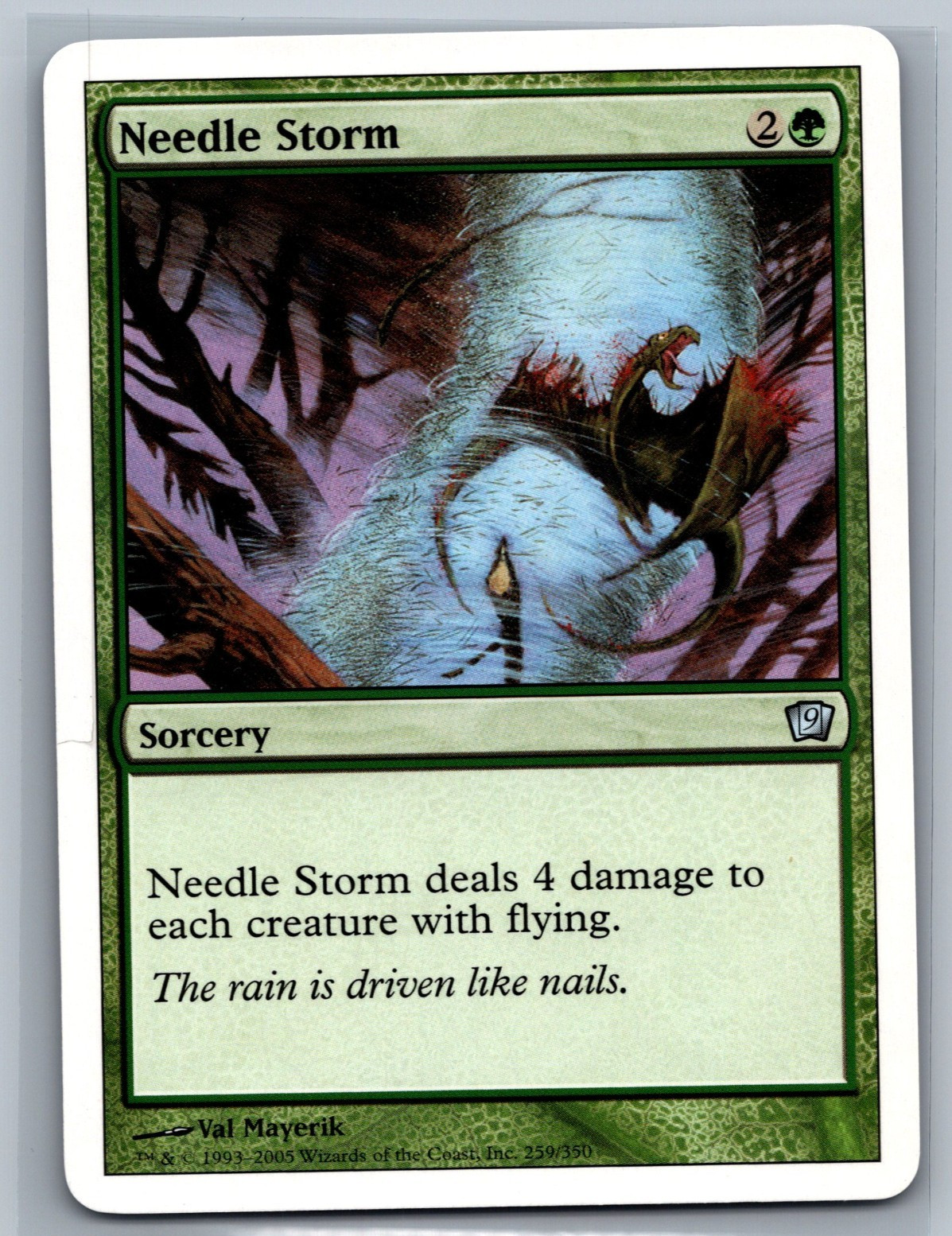 Magic The Gathering 9th Edition Needle Storm #259/350 MTG TCG CCG Ninth