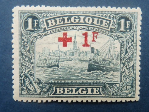 Belgium - Belgium 1918: No. 160 * MH.- CAT.: €54.00