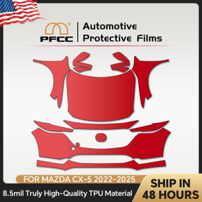 For Mazda CX-5 CX5 2022-2025 PRO PreCut Paint Protection Film Clear Bra PPF TPU