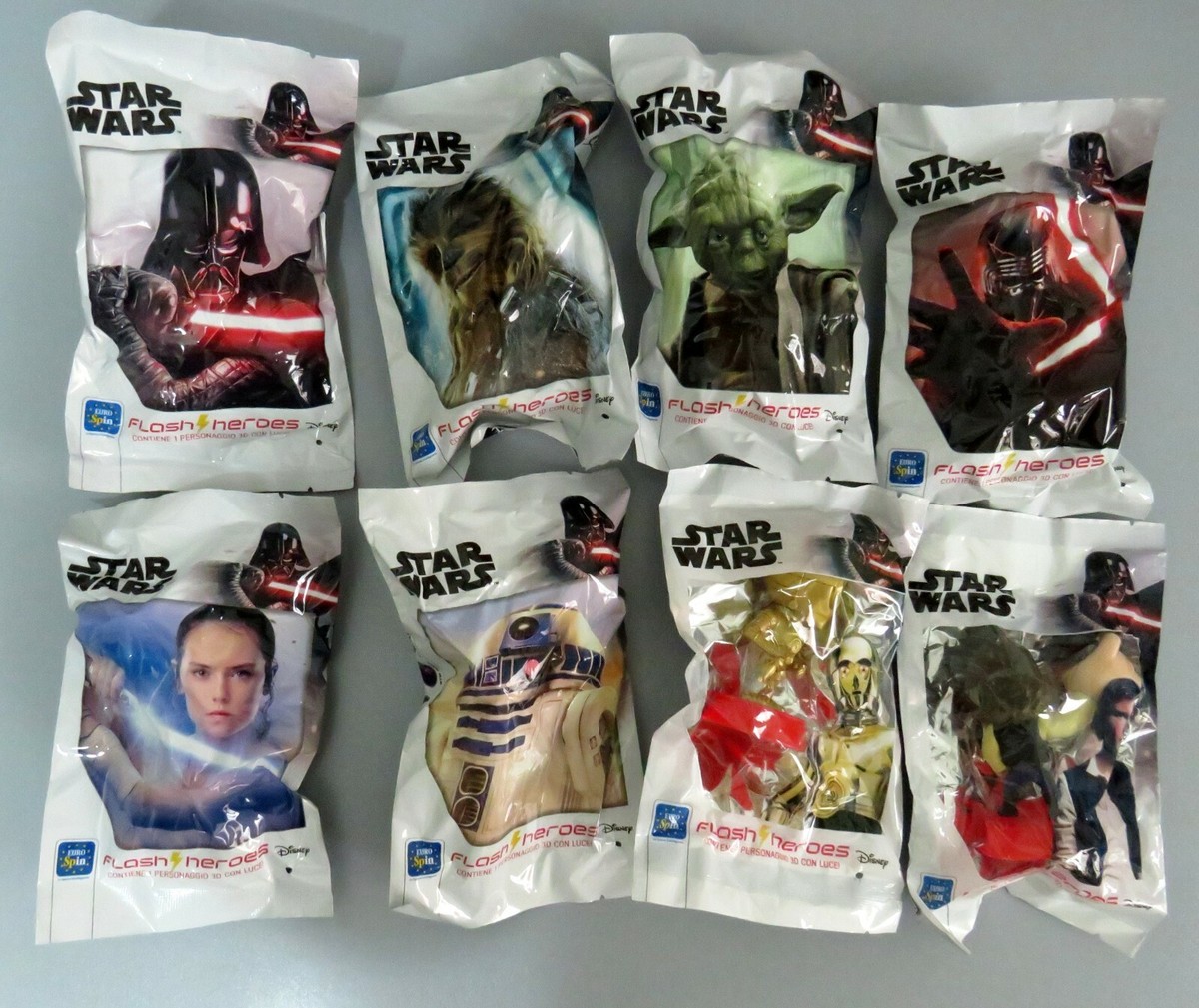 Star Wars Euro Spin Flash Heroes Chewbacca