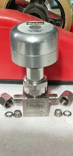 Parker 4Z-P4K-11AC-SSV Pneumatics Bellows Valve 1/4 inch Transducer Controller